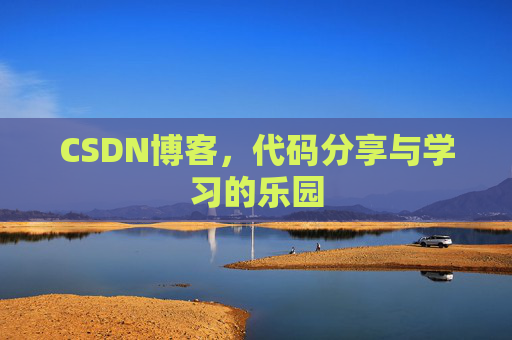 CSDN博客，代码分享与学习的乐园